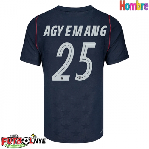 Camiseta Estados Unidos Patrick Agyemang #25 Visitante Equipación Mundial 2026 manga corta